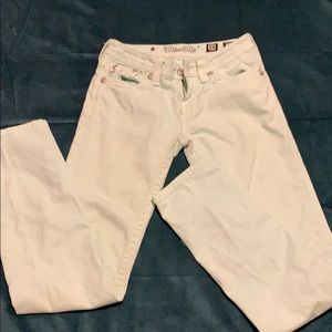 Miss Me Skinny Jeans- light blue size 14